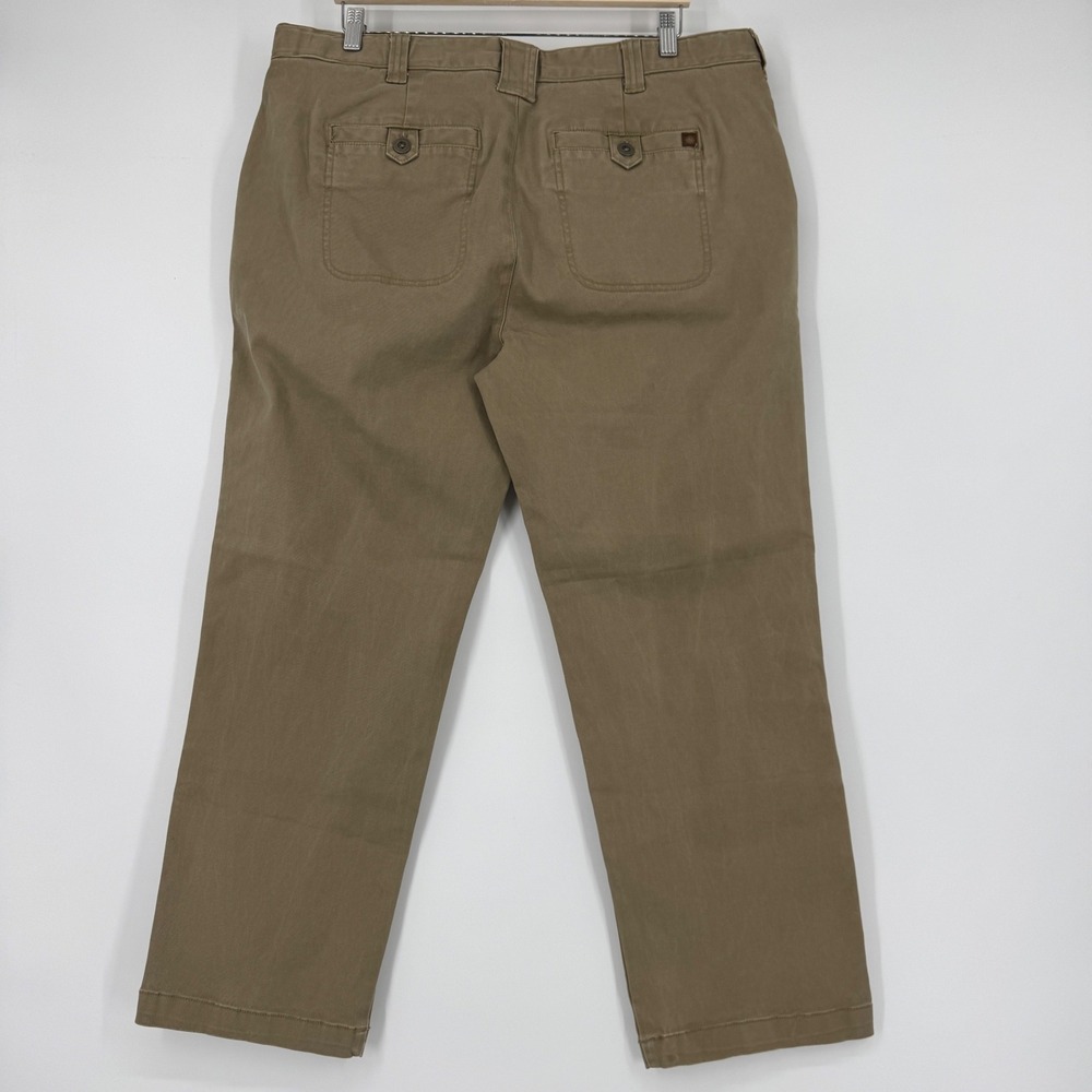 The Territory Ahead Mens 38x29 (38x27) Khaki Chino Pants Stretch Cotton Twill - Picture 3 of 10